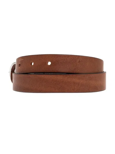 By Malene Birger Zoilo Metal Buckle Belt In Brown
