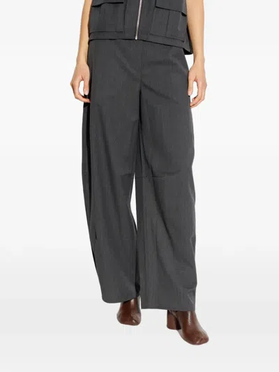 Samsoe & Samsoe Saroko Pocket Trousers In Brown
