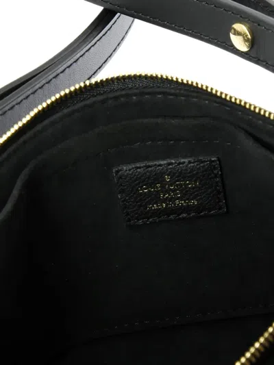 Pre-owned Louis Vuitton Multi Pochette Accessoires Monogram Empreinte Giant Crossbody Bag In Black