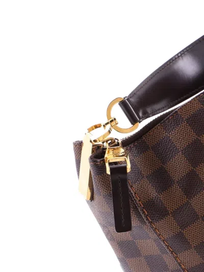 Pre-owned Louis Vuitton Portobello Handbag Damier Gm Hobo Bag In Brown