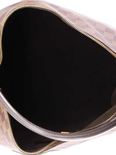 Pre-owned Louis Vuitton Portobello Handbag Damier Gm Hobo Bag In Brown