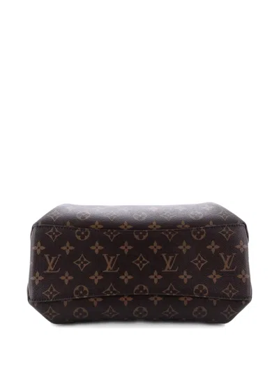 Pre-owned Louis Vuitton Rivoli Handbag Monogram Canvas Pm Satchel In Brown