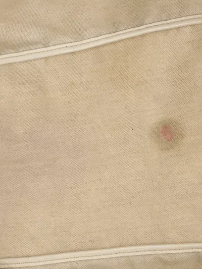 Pre-owned Goyard Saint Louis Coated Canvas Gm Tote Bag In White