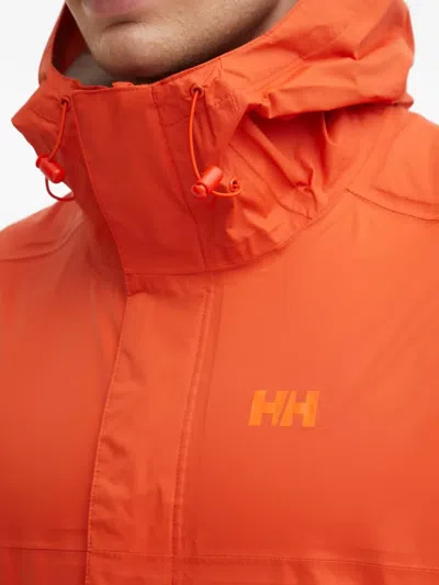 Helly Hansen Hooded Lightweight Jacket In Multi
