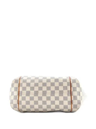 Pre-owned Louis Vuitton Totally Handbag Damier Pm Shoulder Bag In White