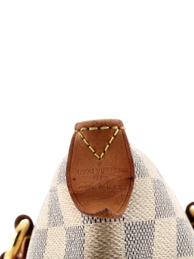 Pre-owned Louis Vuitton Totally Handbag Damier Pm Shoulder Bag In White