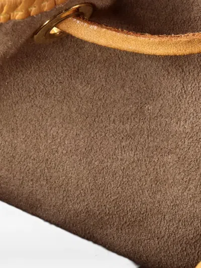 Pre-owned Louis Vuitton Petit Noe Handbag Monogram Multicolor Bucket Bag In Black