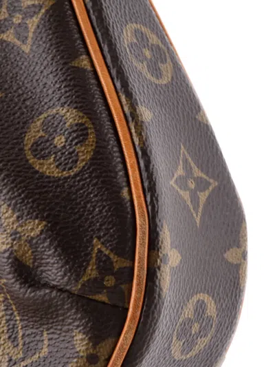 Pre-owned Louis Vuitton Odeon Handbag Monogram Canvas Pm Crossbody Bag In Brown