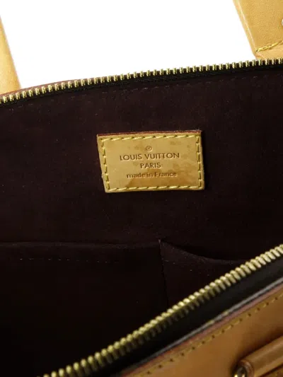 Pre-owned Louis Vuitton Retiro Nm Handbag Monogram Canvas And Leather Satchel In Brown