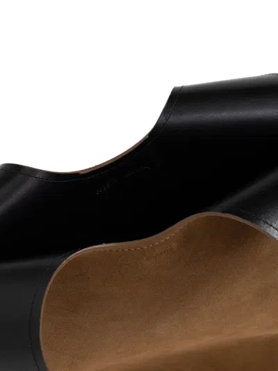 Coperni Large Double Heart Leather Tote Bag In Neutral