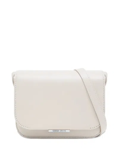 Giorgio Armani Mini X 10 Corso Como Push-lock Shoulder Bag In Purple