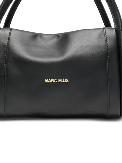 Marc Ellis Logo-plaque Tote Bag In Brown