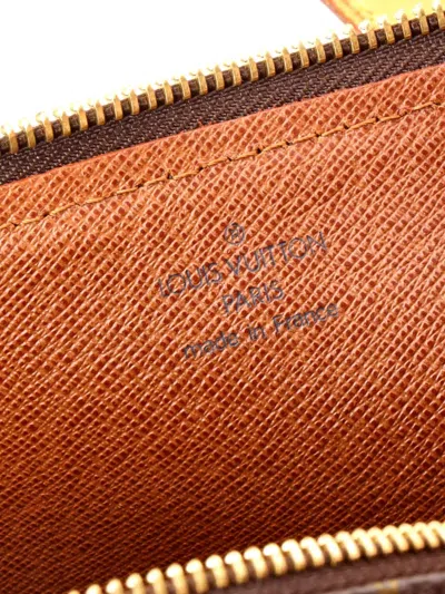 Pre-owned Louis Vuitton Papillon Handbag Monogram Canvas 30 Shoulder Bag In Brown