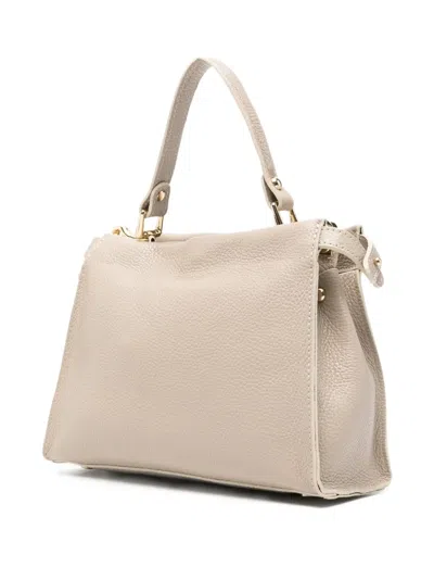 Marc Ellis Adele Logo-lettering Tote Bag In Purple