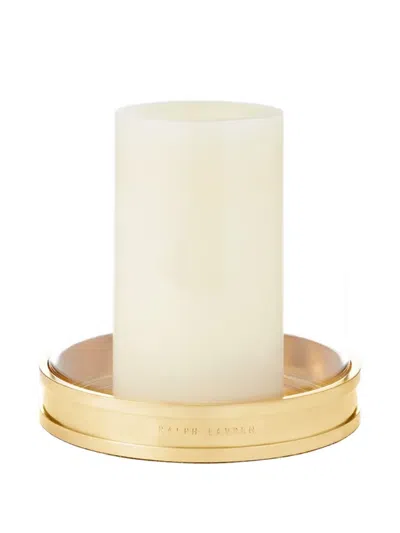 Ralph Lauren Cylinder Candle Holder In White