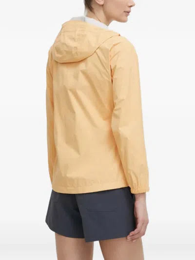 Helly Hansen Hooded Logo-detail Jacket In Yellow