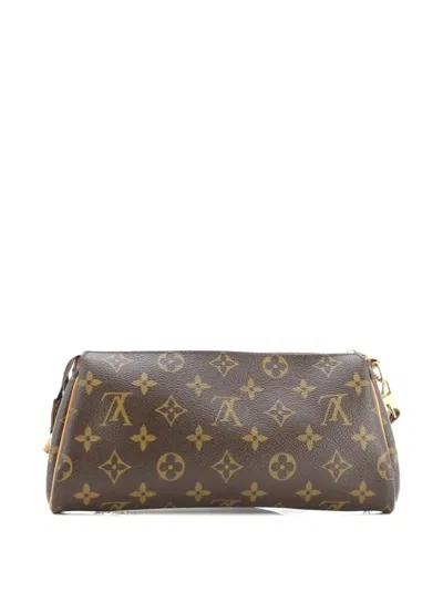 Pre-owned Louis Vuitton Eva Handbag Monogram Canvas Clutch Bag In Brown