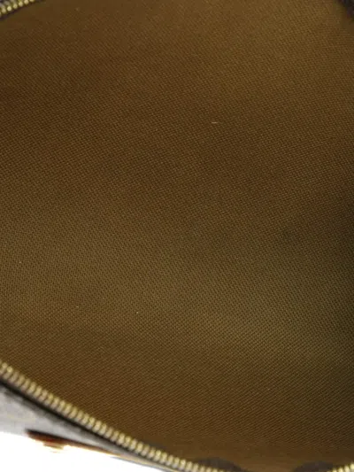 Pre-owned Louis Vuitton Eva Handbag Monogram Canvas Clutch Bag In Brown