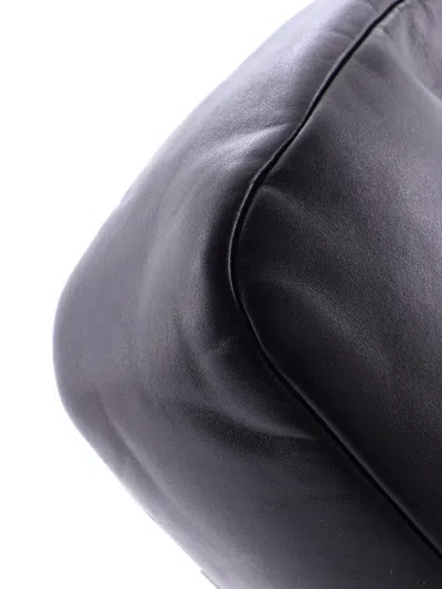 Pre-owned Prada Re-edition 2005 Nappa Leather Small Shoulder Bag In Black