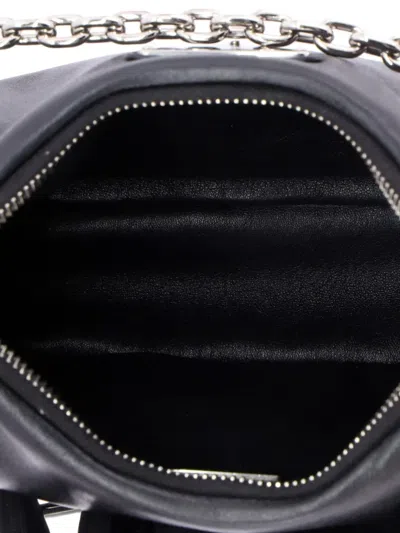 Pre-owned Prada Re-edition 2005 Nappa Leather Small Shoulder Bag In Black