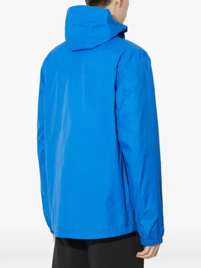 Helly Hansen Hooded Zipped Lightweight Jacket In Blue