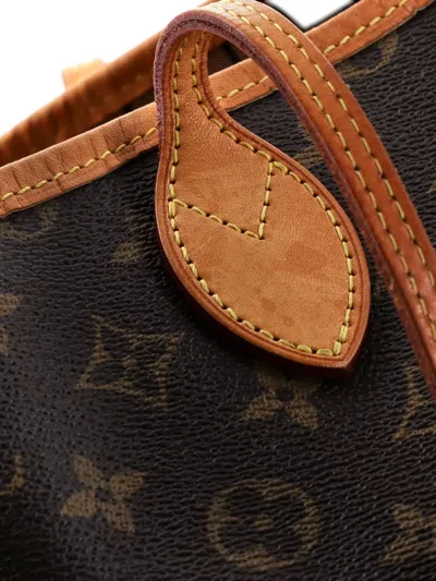 Pre-owned Louis Vuitton Neverfull Nm Monogram Canvas Gm Tote Bag In Brown