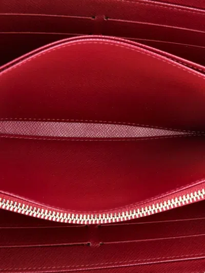 Pre-owned Louis Vuitton Zippy Wallet Epi Leather Small Wallets In Pink