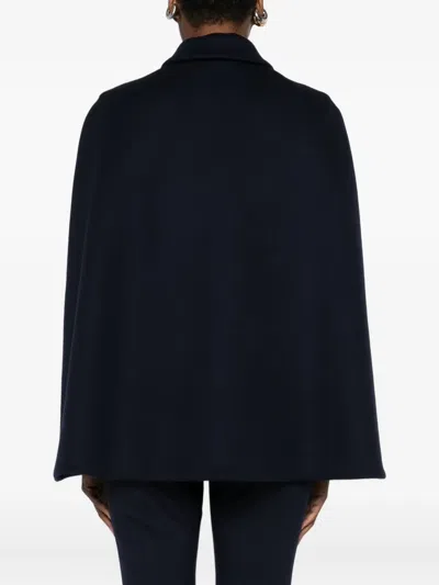 Gucci Belted Wool Cape In Animal Print
