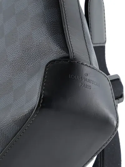 Pre-owned Louis Vuitton Greenwich Messenger Bag Damier Cobalt Crossbody Bag In Blue