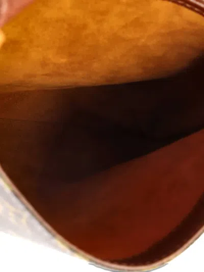 Pre-owned Louis Vuitton Musette Salsa Handbag Monogram Canvas Pm Shoulder Bag In Brown