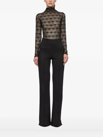 Atu Body Couture High-neck Bodysuit In Black