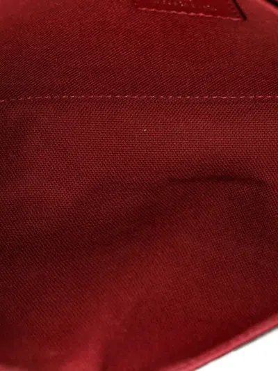 Pre-owned Louis Vuitton Felicie Pochette Monogram Canvas Crossbody Bag In Brown