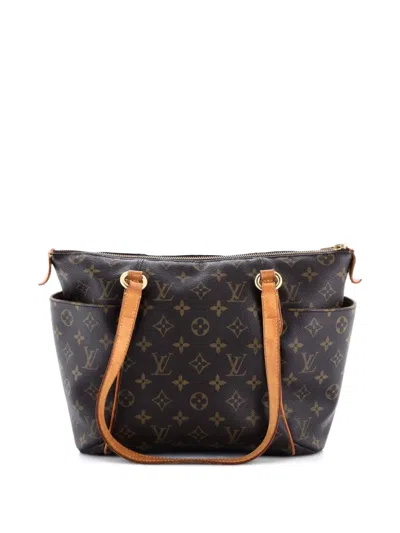 Pre-owned Louis Vuitton Totally Handbag Monogram Canvas Pm Shoulder Bag In Brown