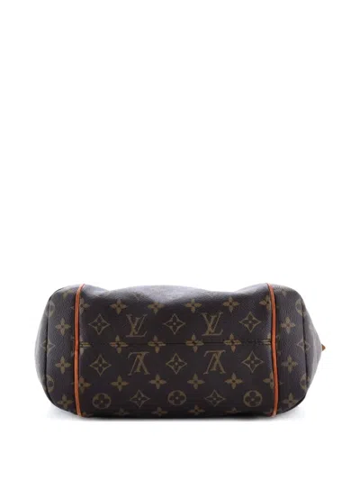 Pre-owned Louis Vuitton Totally Handbag Monogram Canvas Pm Shoulder Bag In Brown