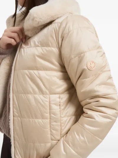 Save The Duck Faux-fur Jacket In Gray