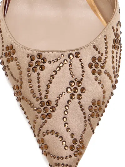 Nicoli 60mm Dahna Embellished Slingback Pumps In Multi