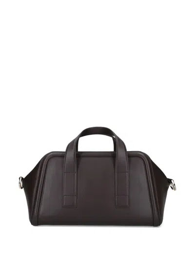 Salce Large Alene Tote Bag In Brown