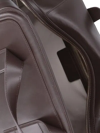 Salce Large Alene Tote Bag In Brown