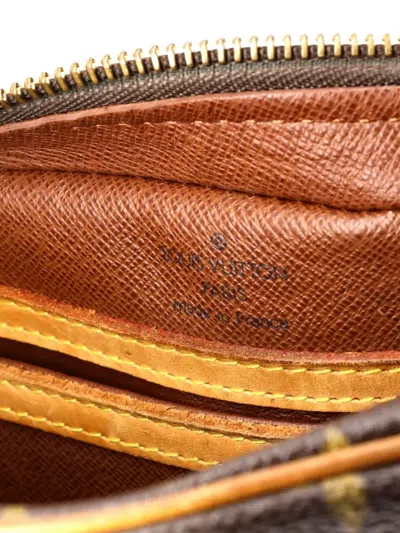Pre-owned Louis Vuitton Blois Handbag Monogram Canvas Crossbody Bag In Brown
