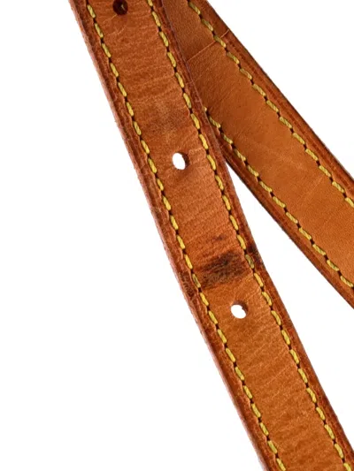 Pre-owned Louis Vuitton Blois Handbag Monogram Canvas Crossbody Bag In Brown