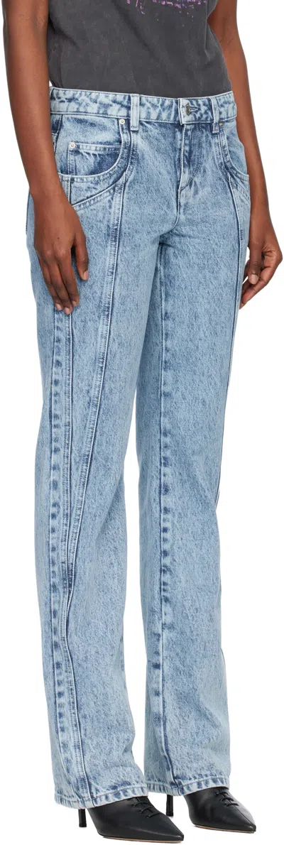 Isabel Marant Étoile Blue Jaylis Jeans In Blue