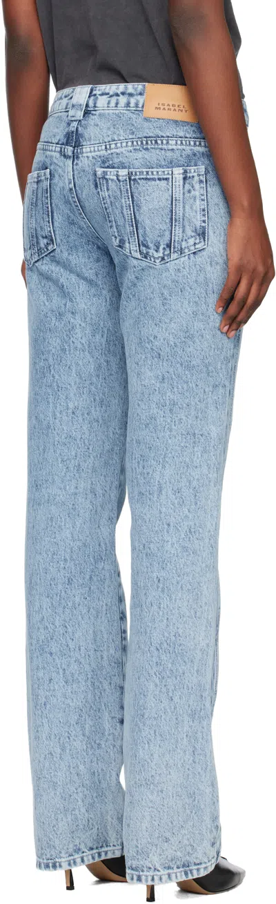 Isabel Marant Étoile Blue Jaylis Jeans In Blue