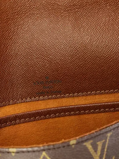 Pre-owned Louis Vuitton Musette Tango Handbag Monogram Canvas Shoulder Bag In Brown