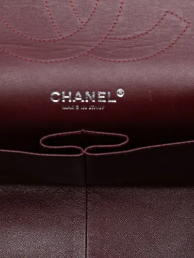 Pre-owned Chanel 2010-2011 Jumbo Classic Caviar Double Flap Shoulder Bag In Black