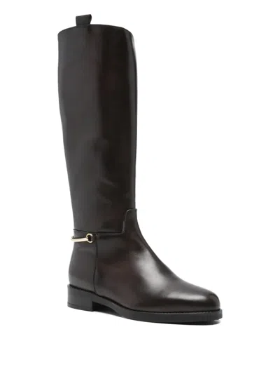 Paola Parisi 30mm Zip-up Boots In Multi
