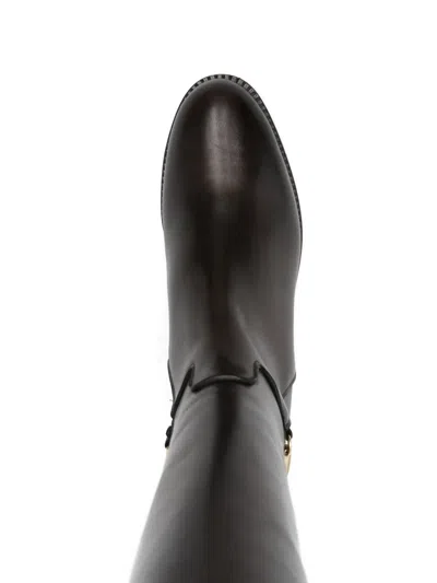 Paola Parisi 30mm Zip-up Boots In Multi