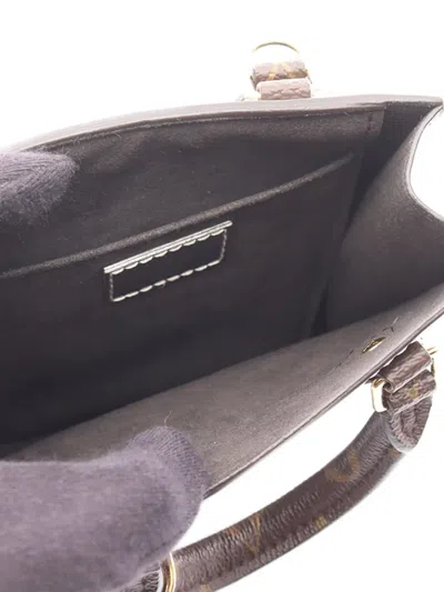 Pre-owned Louis Vuitton 2020 Monogram Vernis Petit Sac Plat Satchel In Pink