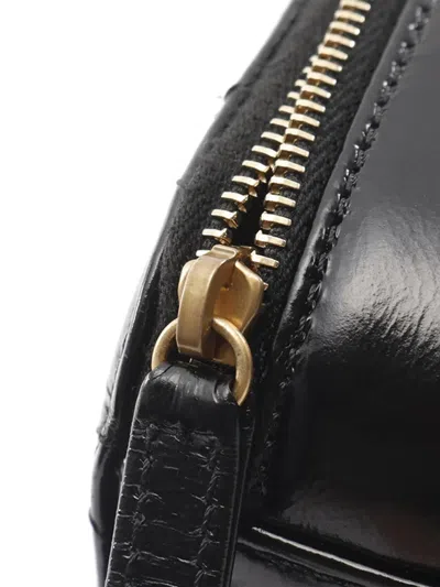 Pre-owned Chanel 2020 Small Cc Quilted Caviar Pick Me Up Vanity Case Crossbody Bag In Black