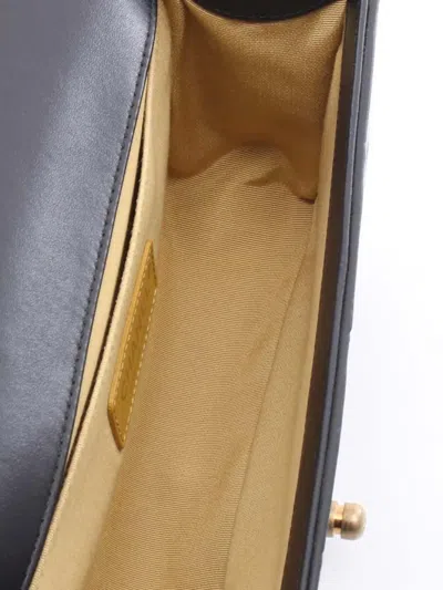 Pre-owned Chanel 2019 Medium Embossed Graffiti Boy Flap Shoulder Bag In Black