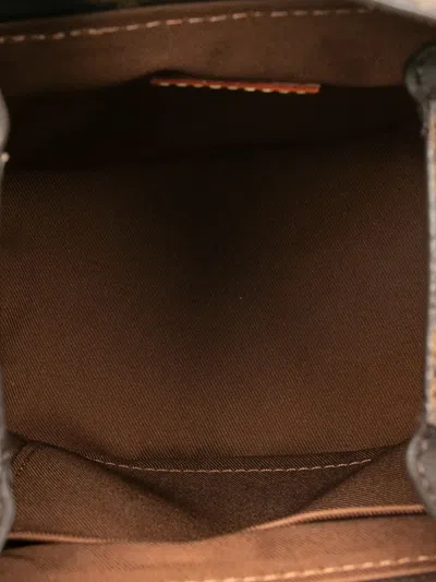 Pre-owned Louis Vuitton 2019 Monogram Legacy Milk Box Crossbody Bag In Brown